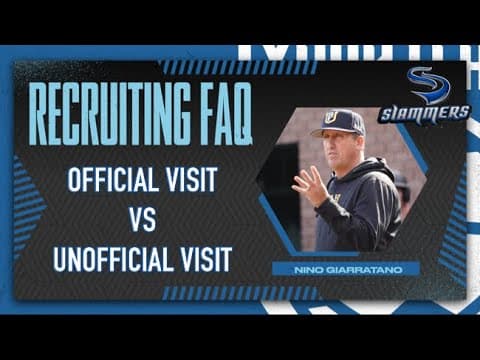 Recruiting FAQ: Official vs. Unofficial Vists